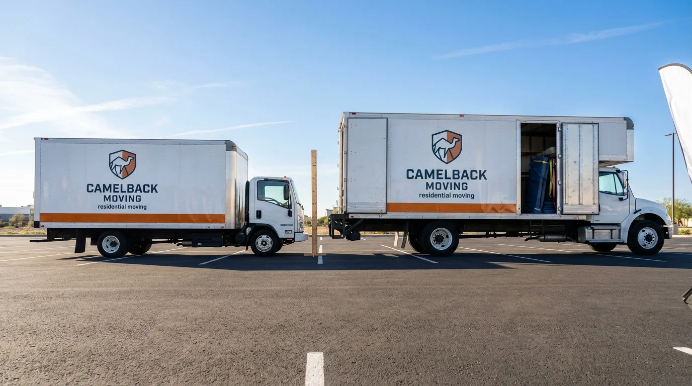 Moving truck size capacity guide in Eastchester